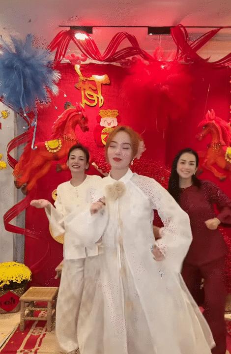 Dàn mỹ nhân đua trend Tết: Kỳ Duyên - Thiên Ân khoe visual với hit Sơn Tùng, một "chị đẹp" gây sốc khi về quê- Ảnh 4.