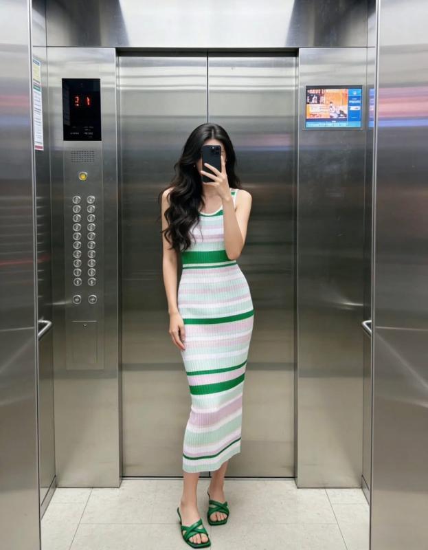 Dương Mịch biến 1 mẫu váy dìm dáng thành món được săn lùng- Ảnh 10.