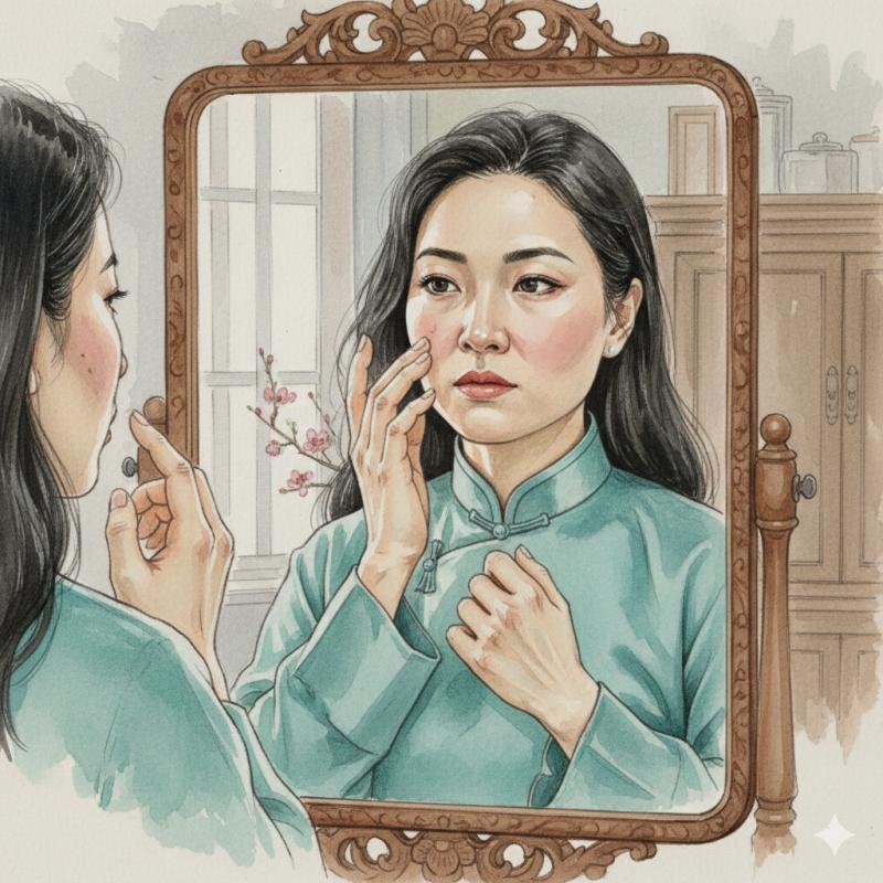 Tết này, tôi sợ soi gương hơn sợ việc nhà: Áp lực đến từ chiếc gương soi và khóe miệng của người khác- Ảnh 1.
