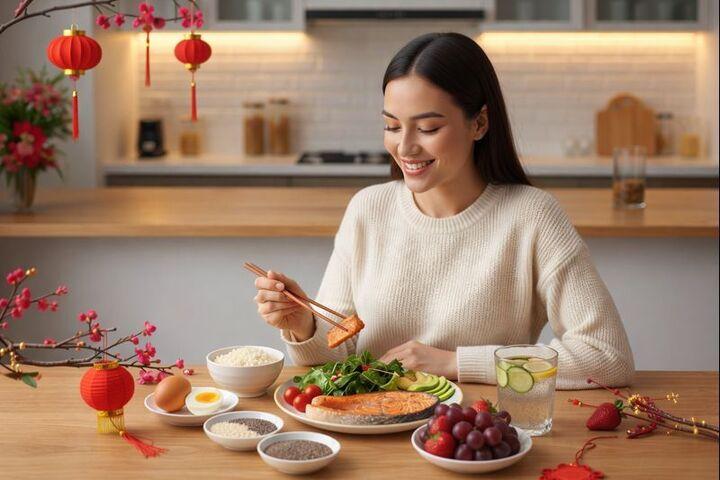 3 nguyên tắc vàng trong chế độ ăn uống để giảm cân nhanh đón Tết- Ảnh 2.