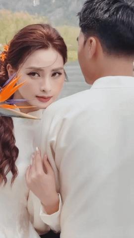 Mê mẩn khung cảnh ảnh cưới cực thơ của MC Huyền Trang Mù Tạt và tuyển thủ Việt Nam- Ảnh 2.