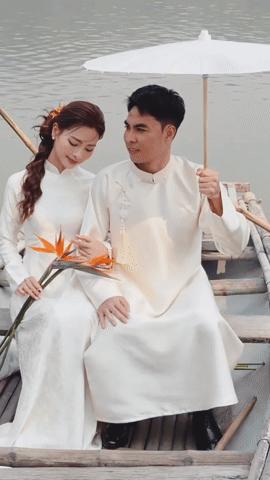 Mê mẩn khung cảnh ảnh cưới cực thơ của MC Huyền Trang Mù Tạt và tuyển thủ Việt Nam- Ảnh 1.