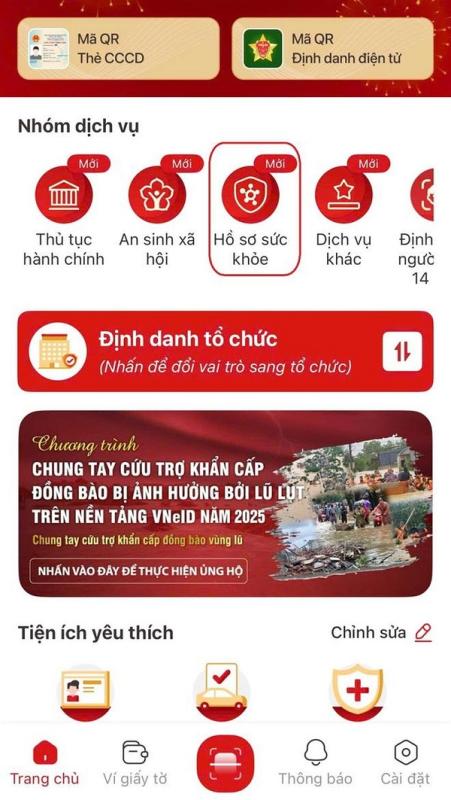 Hướng dẫn tra cứu lịch sử khám chữa bệnh, đơn thuốc BHYT trên VNeID- Ảnh 2.