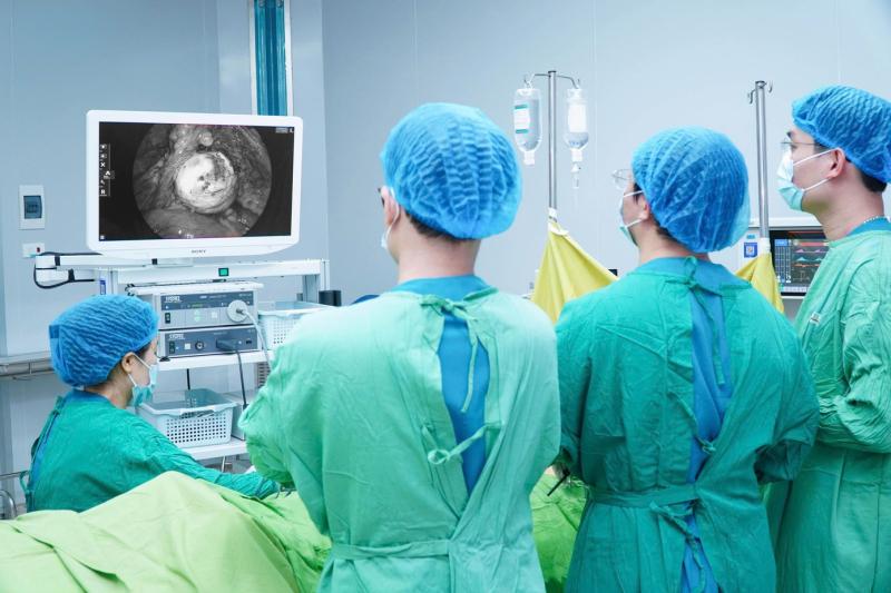 Người phụ nữ có 2 u quái hiếm gặp ở Quảng Trị- Ảnh 1.