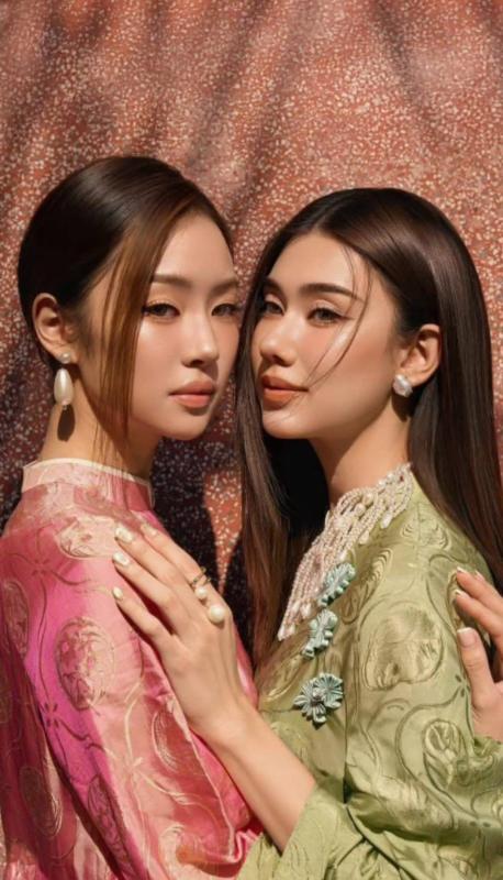 Couple nổi tiếng Thái Lan đăng tâm thư xin lỗi vì gọi áo dài Việt Nam là trang phục truyền thống Trung Hoa- Ảnh 1.