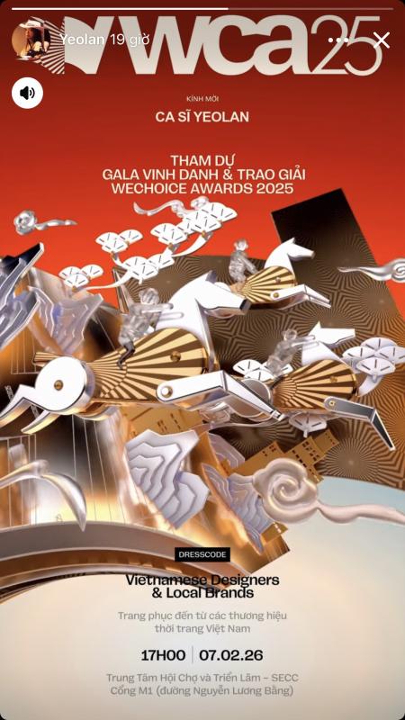 Dàn sao Việt đồng loạt "flex" thiệp mời, rộn ràng đếm ngược gala WeChoice Awards 2025!- Ảnh 11.