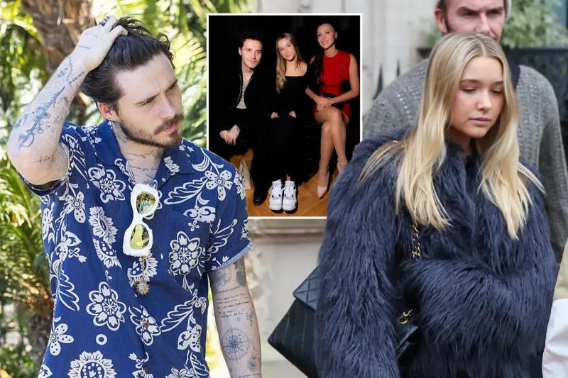 Tiểu thư Harper bị đem ra làm lá chắn cho drama gia đình, Brooklyn Beckham bỗng đi bài 