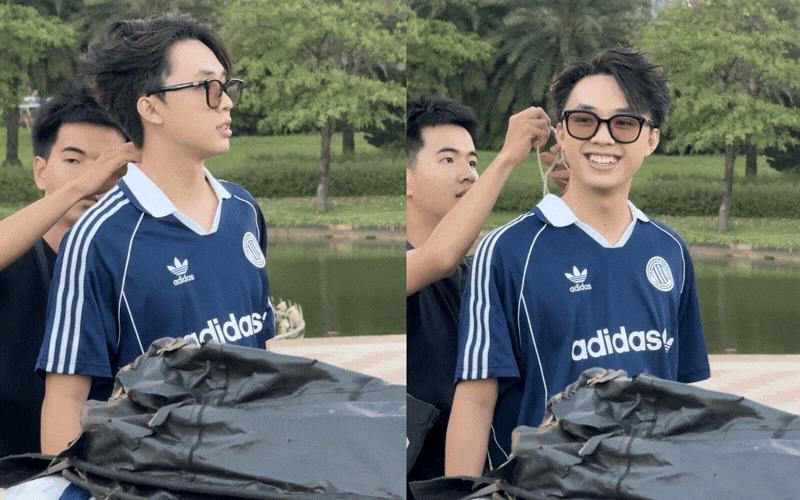Nam rapper khiến dân tình phát sốt vì visual sáng bừng, chiếm trọn spotlight giữa dàn sao trẻ- Ảnh 2.