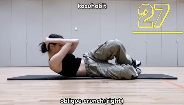 Bài tập 7 phút làm nên cơ bụng đỉnh chóp của "thiên nga Kpop"- Ảnh 6.
