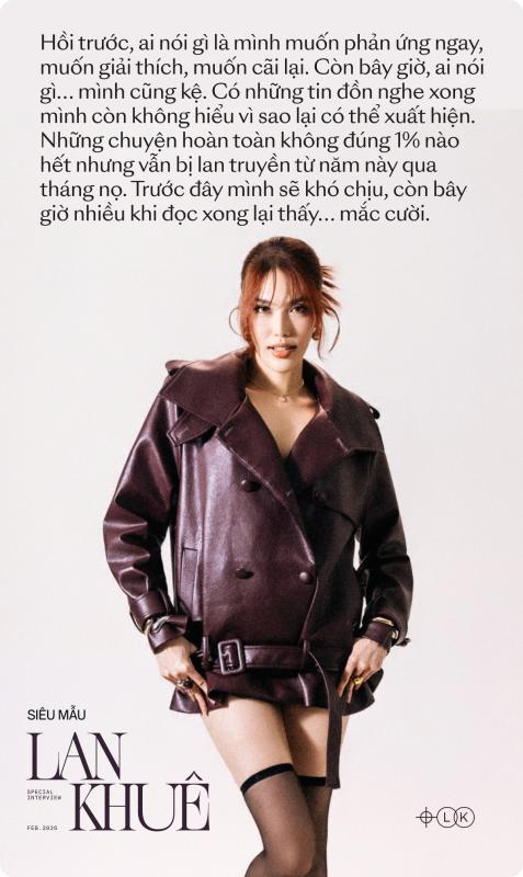 Siêu mẫu Lan Khuê: 