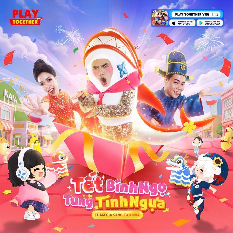 Lê Dương Bảo Lâm với tạo hình “không giống ai” trong TVC Tết của Play Together: Xem thì cười, nghĩ kỹ mới thấy không hề ngẫu nhiên- Ảnh 2.