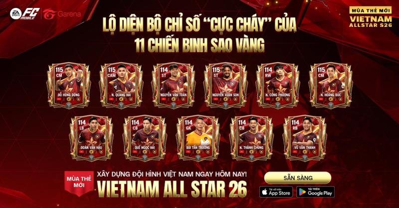 EA Sports FC Mobile Việt Nam đón Tết “đủ đầy” cùng dàn sao Việt, hoàn thiện đội hình 11 chiến binh Sao Vàng- Ảnh 4.