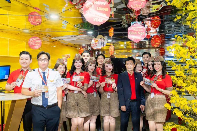 Ngày đầu xuân Bính Ngọ, những chuyến bay Vietjet mang theo lời chúc năm mới tốt lành- Ảnh 5.
