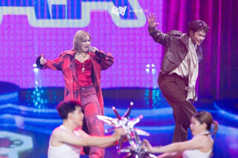 Đội hình Anh Trai - Em Xinh hot nhất “phá đảo” Gala WeChoice Awards 2025: Hát hay nhảy đẹp, visual quá “peak”!- Ảnh 2.