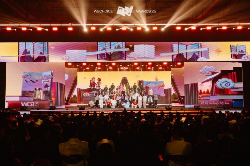 Huyền thoại Rock Hải Bột - Hoàng Dũng - Bùi Công Nam - buitruonglinh mở màn WeChoice Awards 2025 gây “nổi da gà” bằng niềm tự hào Việt Nam- Ảnh 3.