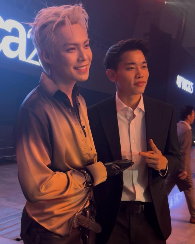 Tiểu mỹ nhân hot rần rần WeChoice Awards bỗng hóa fangirl thẹn thùng bên cạnh Đình Bắc- Ảnh 10.