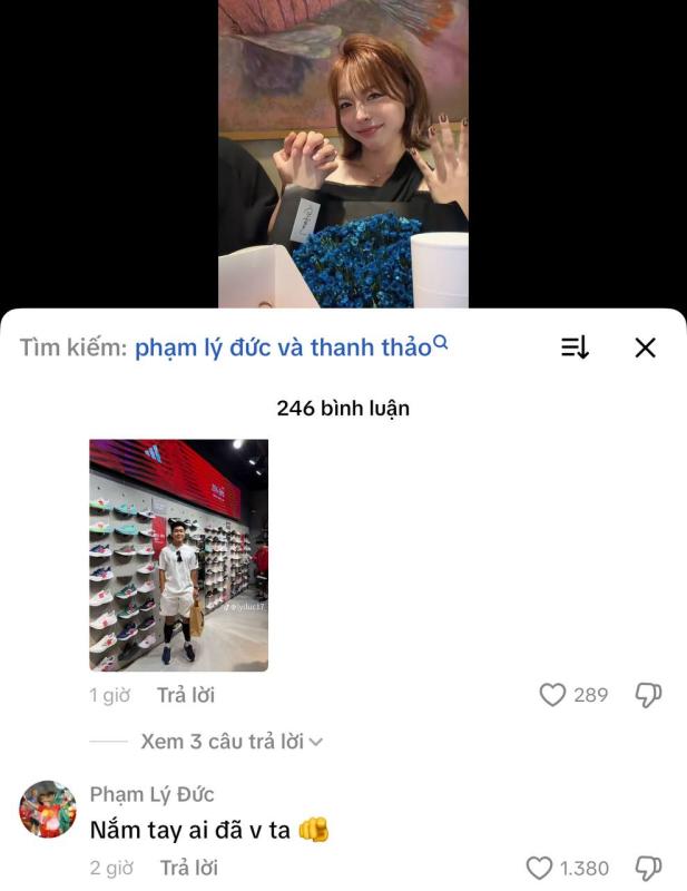 Hotgirl bắn súng Phí Thanh Thảo công khai nắm tay 