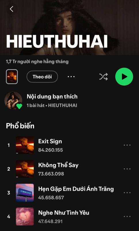 HIEUTHUHAI vừa viết nhạc vừa khóc, ra ngay siêu phẩm kỷ lục stream top đầu Việt Nam- Ảnh 4.