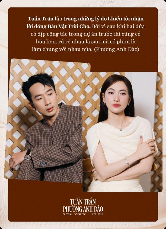 Tuấn Trần: Tôi gia trưởng thật nhưng luôn để ý phản ứng của Phương Anh Đào, chỉ cần cô ấy nói “Vậy hả?” là tôi nổi da gà- Ảnh 2.