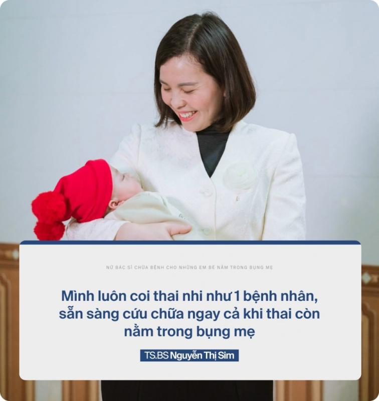 Nữ bác sĩ chữa bệnh cho những em bé nằm trong bụng mẹ: 