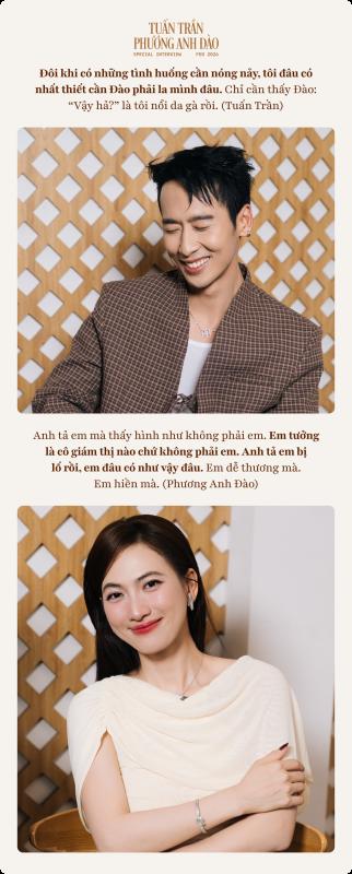 Tuấn Trần: Tôi gia trưởng thật nhưng luôn để ý phản ứng của Phương Anh Đào, chỉ cần cô ấy nói “Vậy hả?” là tôi nổi da gà- Ảnh 9.