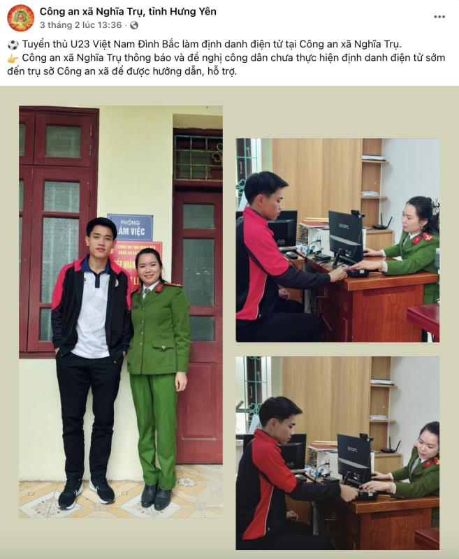 Viral ảnh Đình Bắc bất ngờ xuất hiện ở trụ sở Công an xã- Ảnh 1.