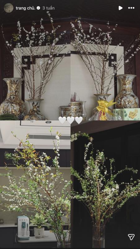 Doãn Hải My trang trí biệt thự chục tỷ đón Tết, được khen vừa đẹp vừa khéo vì mâm cỗ cúng ông Công ông Táo- Ảnh 5. Doãn Hải My trang trí biệt thự chục tỷ đón Tết, được khen vừa đẹp vừa khéo vì mâm cỗ cúng ông Công ông Táo- Ảnh 5.