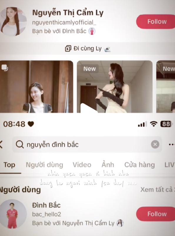 Đình Bắc huỷ theo dõi Á hậu Cẩm Ly?- Ảnh 2.