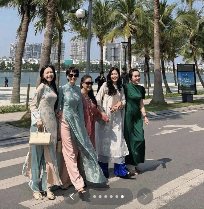 Mẹ vợ hot nhất làng bóng đá du xuân cùng nhà Văn Hậu, visual trẻ đẹp đỉnh chóp, Doãn Hải My cũng phải dè chừng- Ảnh 7.