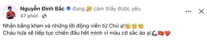 Đình Bắc đang cảm thấy được yêu- Ảnh 1.