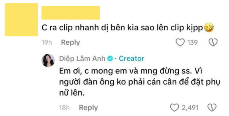 Diệp Lâm Anh gây bão với loạt clip nữ công gia chánh, phản hồi thẳng thắn khi netizen réo tên Vũ Thúy Quỳnh- Ảnh 5.