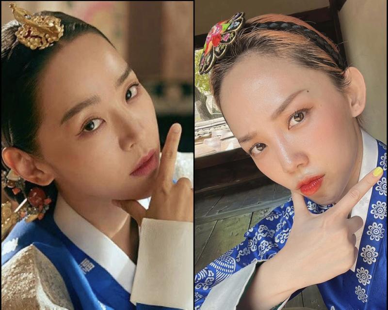 29 tết Tóc Tiên bất ngờ đăng ảnh so sánh mình với 1 mỹ nhân- Ảnh 4.