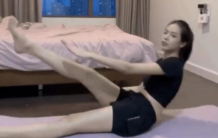 Học nàng Hậu tuổi Nhâm Ngọ có đôi chân dài 1,1m tập 4 động tác để bảo toàn vòng eo 63cm, vóc dáng thanh mảnh- Ảnh 7.