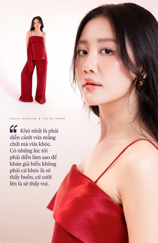 Văn Mai Hương: Khó nhất là phải diễn cảnh vừa mắng chửi vừa khóc, làm sao để khán giả hiểu không phải cứ khóc là buồn, cứ cười là vui- Ảnh 4.