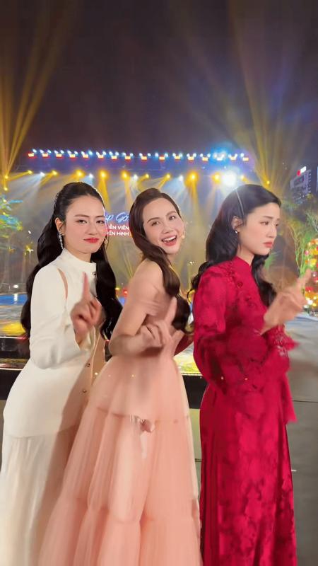 Huyền Lizzie đọ sắc với 2 đàn em, netizen chắc nịch “bộ 3 đẹp nhất VTV” đây chứ đâu- Ảnh 2.