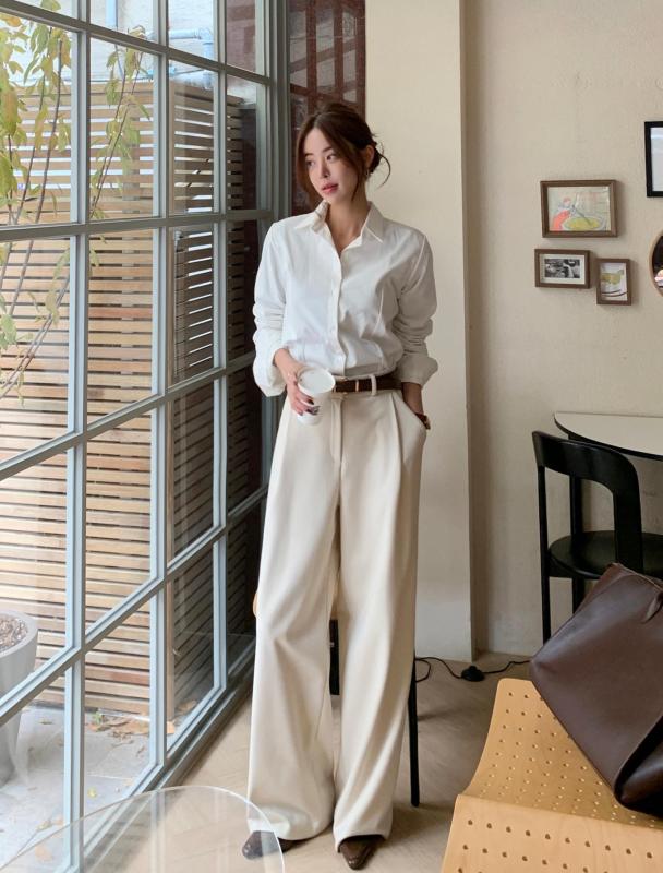 5 mẫu áo xuân hè đẹp hoàn hảo khi phối cùng quần ống rộng- Ảnh 9.