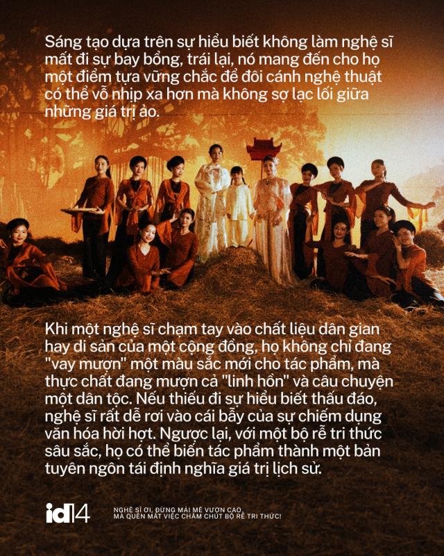 Nghệ sĩ ơi, đừng mải mê vươn cao mà quên mất việc chăm chút bộ rễ tri thức!- Ảnh 4.