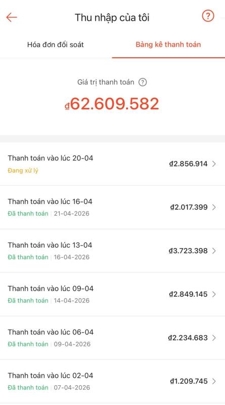Đều đặn gắn link suốt 3 tháng, đây là số tiền vợ NS Công Lý kiếm được- Ảnh 1.