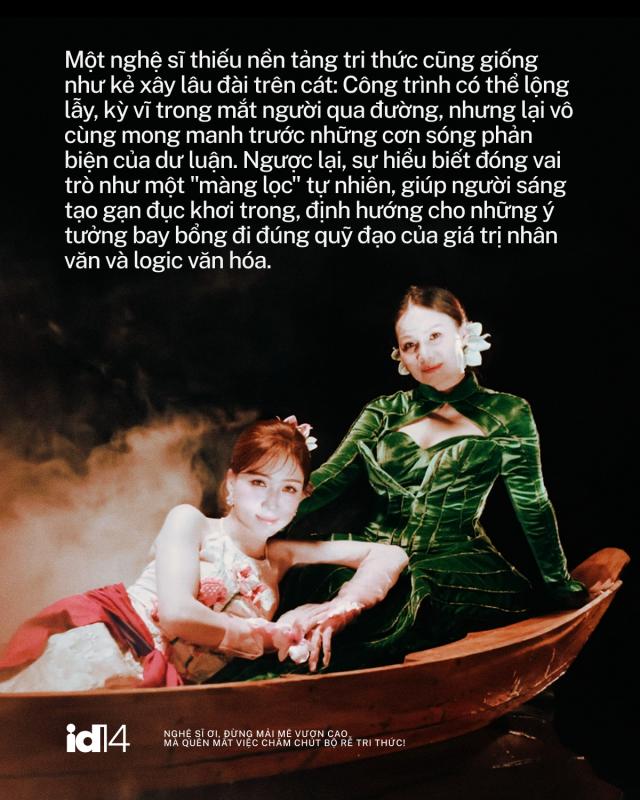 Nghệ sĩ ơi, đừng mải mê vươn cao mà quên mất việc chăm chút bộ rễ tri thức!- Ảnh 6.
