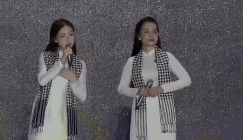 Hòa Minzy - Cẩm Ly lần đầu diễn live ca khúc gây tranh cãi, sửa lời ngay trên sóng trực tiếp- Ảnh 1.