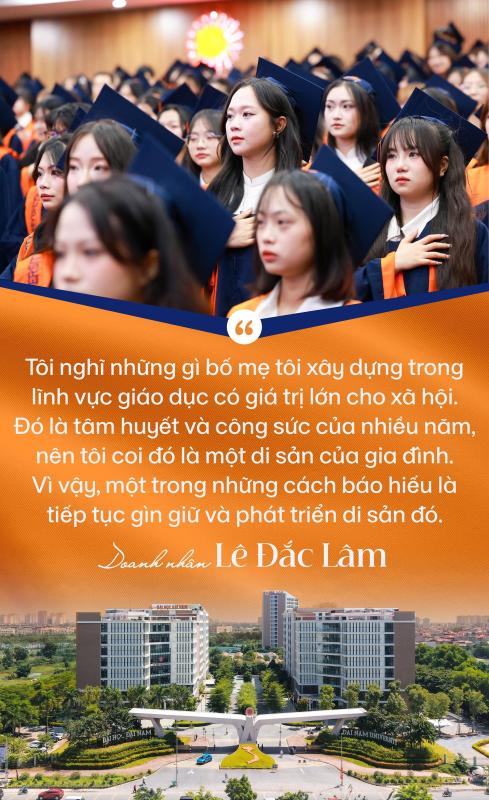 Doanh nhân Lê Đắc Lâm kể chuyện học Harvard, Johns Hopkins và quyết định đầu tư 2.000 tỷ tạo mũi nhọn cho ngôi trường “di sản gia đình”- Ảnh 4.