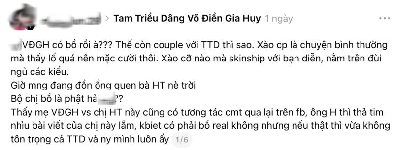 Võ Điền Gia Huy lộ bằng chứng yêu cô gái khác không phải Tam Triều Dâng, netizen điên tiết “hoá ra là xào couple”- Ảnh 4.