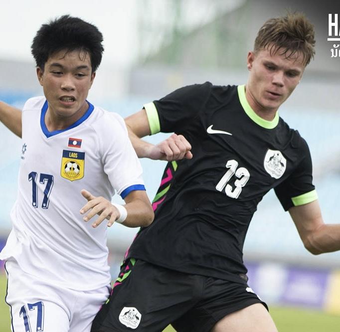 U17 Australia thắng huỷ diệt 8-0 Lào, giành HCĐ U17 Đông Nam Á- Ảnh 1.