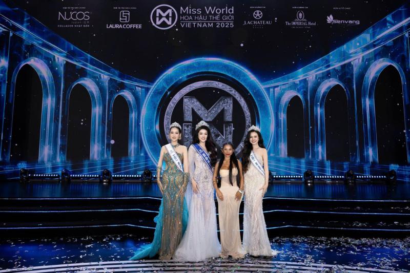 Nữ thiết kế đứng sau phần thi bikini Miss World Vietnam 2025: Khi thương hiệu Việt nâng tầm sân khấu nhan sắc - Ảnh 1.