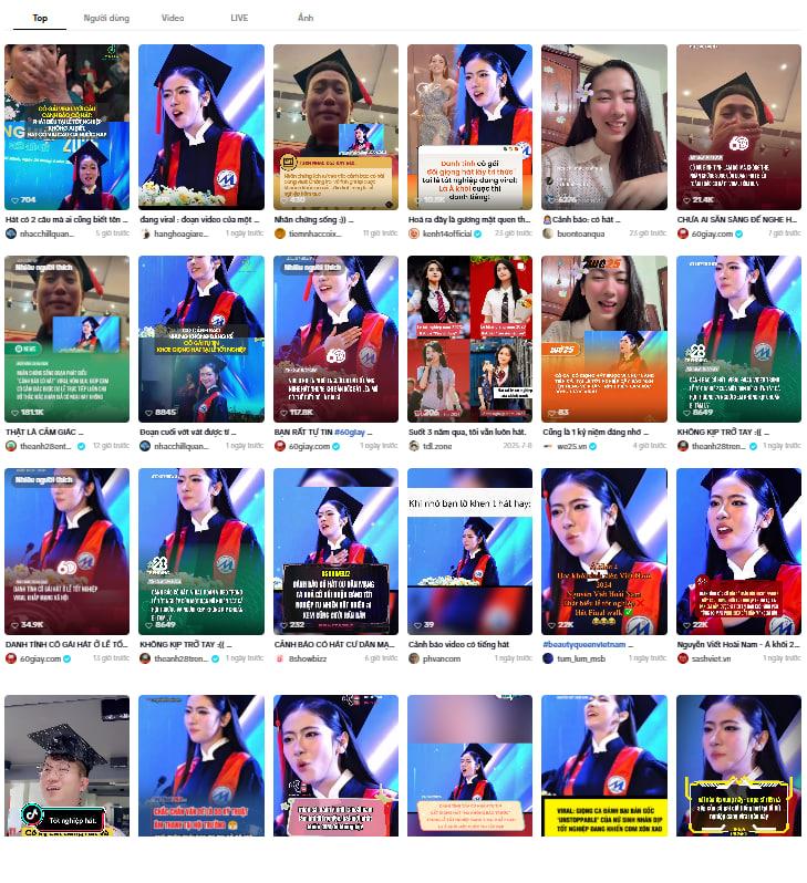 Mỹ nhân Việt cất giọng chấn động lễ tốt nghiệp, khiến cả MXH chế “meme” thì ra có quan hệ với Dược sĩ Tiến- Ảnh 1.