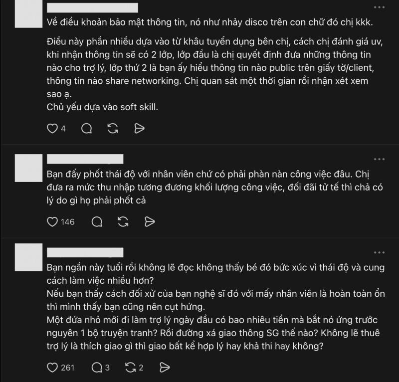 1 Hoa hậu Vbiz phát ngôn đến drama trợ lý hot nhất Threads, netizen phát quạo: "Chị nói chị có nghĩ không vậy?" - Ảnh 2.