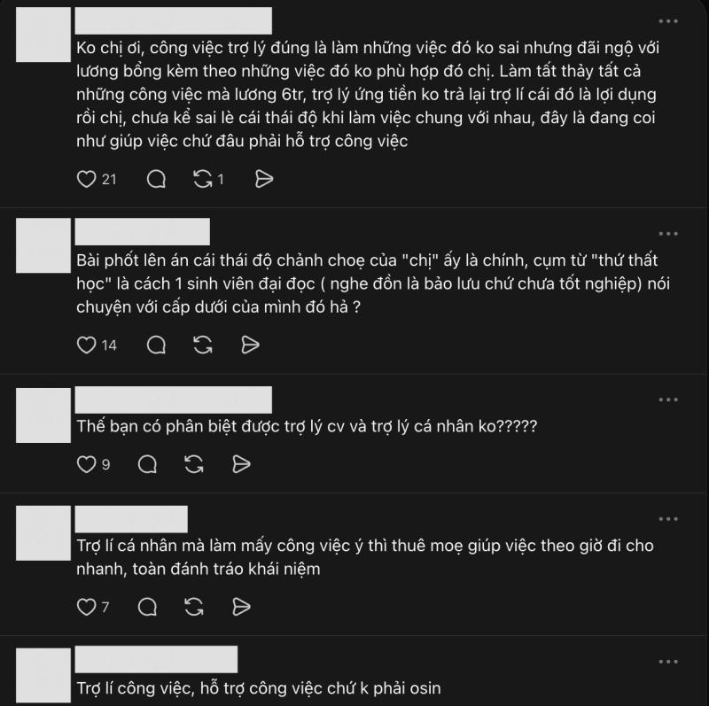 1 Hoa hậu Vbiz phát ngôn đến drama trợ lý hot nhất Threads, netizen phát quạo: "Chị nói chị có nghĩ không vậy?" - Ảnh 4.