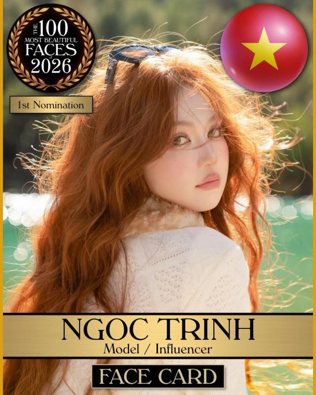 Thêm mỹ nhân Việt được đề cử gương mặt đẹp nhất hành tinh- Ảnh 1.