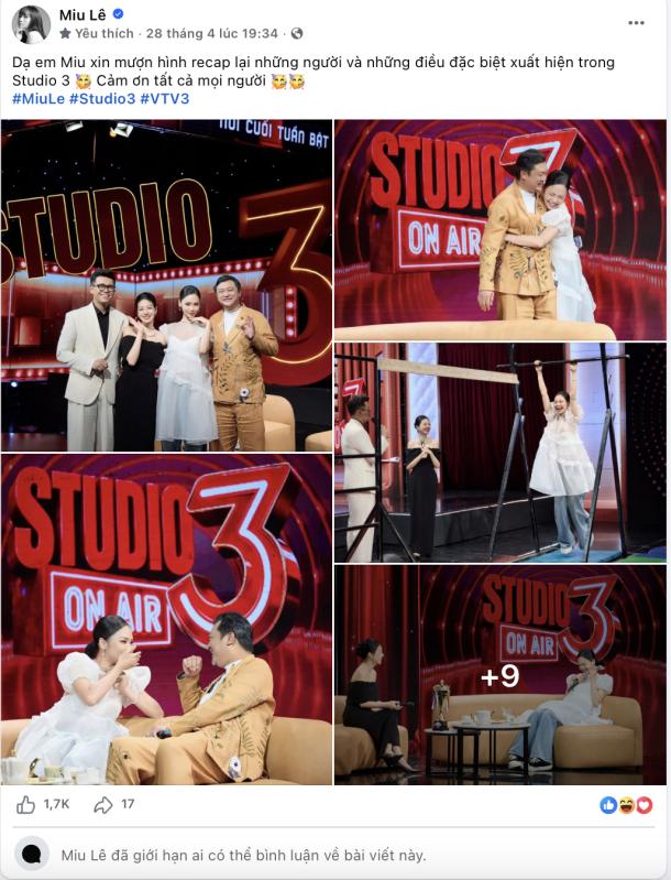 Gỡ tập phát sóng show truyền hình có mặt Miu Lê- Ảnh 3.