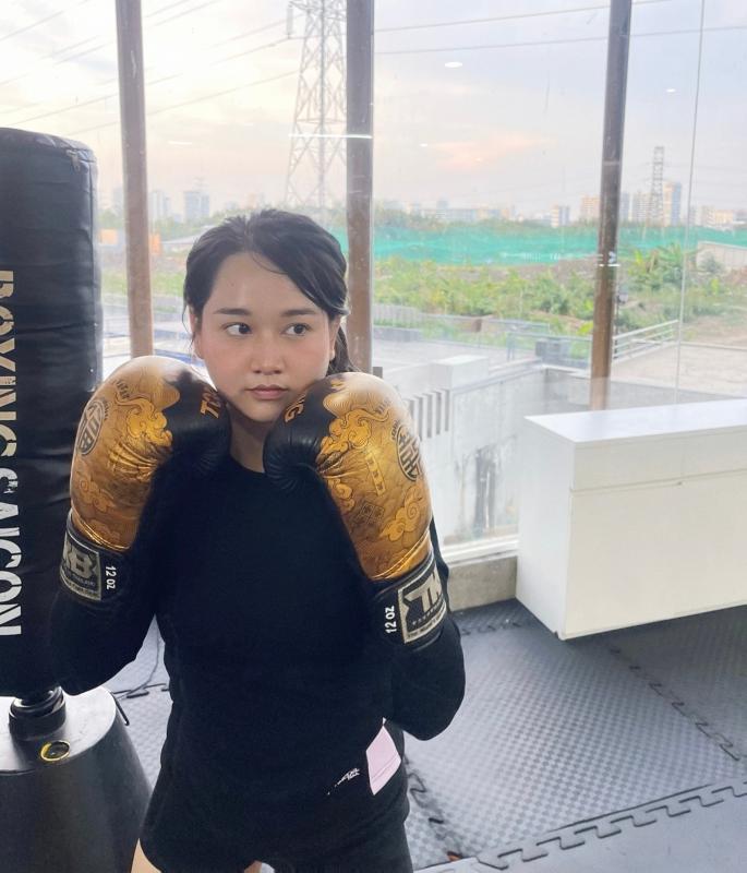 Trúc Anh (Mắt Biếc) rã rời sau buổi tập boxing hùng hục, thế mới thấy lấy lại vibe "nàng thơ" đâu có dễ dàng!- Ảnh 6.